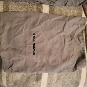 Authentic Balenciaga dust bag small/medium
